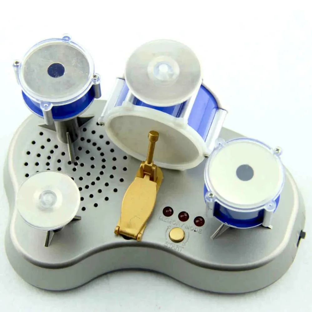Mini Finger Touch Jazz Drum Set – Battery-Operated Percussion Toy for Music Lovers