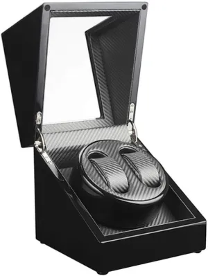 Mini Stand Accessories Fashion (Gold) (Silver) Winding Watch Mechanical mainland Watch Shaker Rotary Seat Display Box Mute 