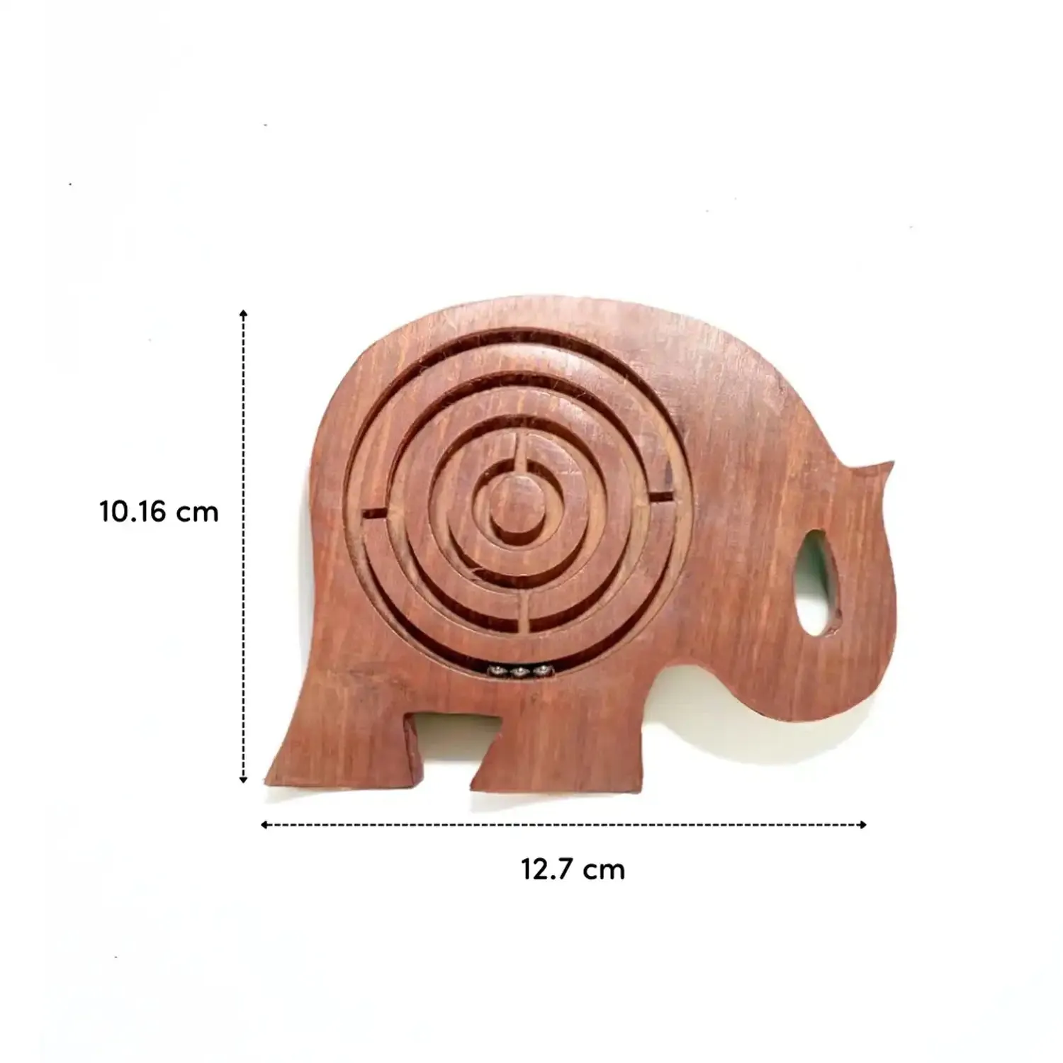 Mittimate Elephant Maze & Labyrinth Puzzle – Bhool Bhulaiyaa Board Game for Kids | Fun Indoor Brain Teaser & Activity Toy