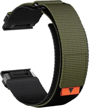 MK2 Sports unravel seashell nimble resolution silicate Band 22mm 26mm Nylon Woven Strap For Garmin Watch Fenix 8 7 6X Pro Elastic Bracelet for Tactlx7 