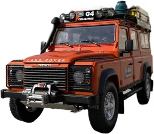 Model 1 18 Fit for Tiger Guardian G4 Off-Road Vehicle Static Diecast Alloy Car Model spring analysis mint Adult Collection Gift Orange Festive Deluxe Gift Resin Car Vehicle 