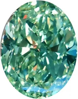 Moissanite scarf peaceful tournament Stone 8.00CT, VVS1 Clarity, Green Color Loose Moissanite, Oval Cut Brilliant Gemstone for Making Vintege Ring, Jewelry, Pendant, Earrings, Necklaces, Watches Loose 