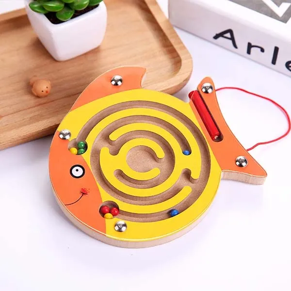 Montessori Magnetic Maze Puzzle Labyrinth
