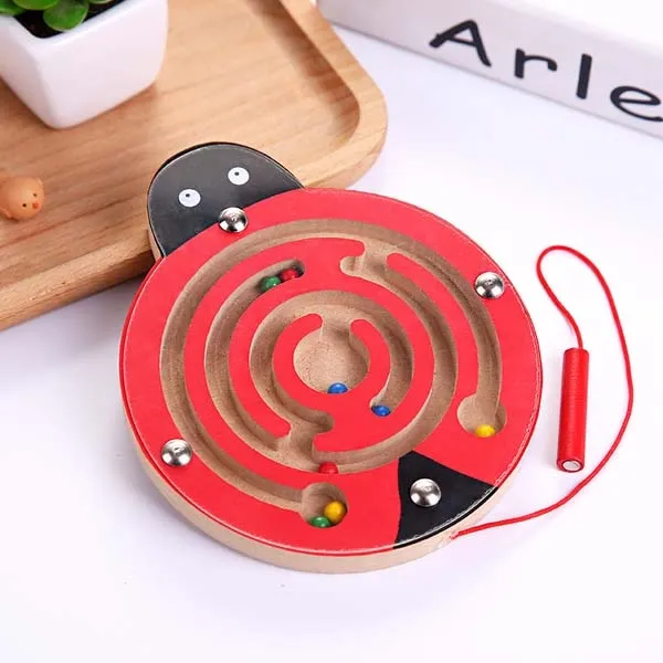 Montessori Magnetic Maze Puzzle Labyrinth