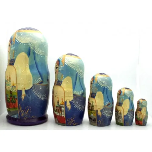 Moscow Kremlin Nesting Doll Set