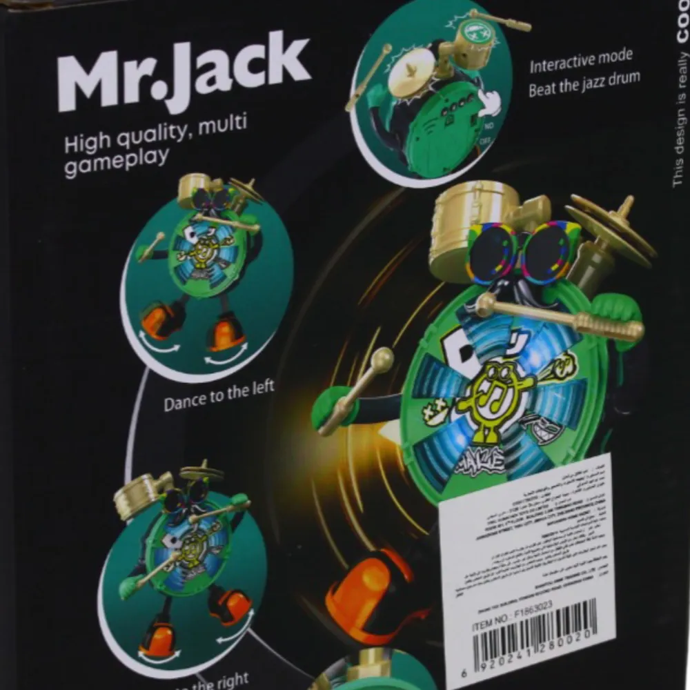 Mr. Jack Dancing Drum Toy for Kids – Interactive Musical Fun
