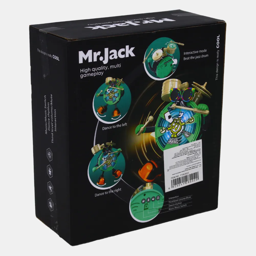 Mr. Jack Dancing Drum Toy for Kids – Interactive Musical Fun