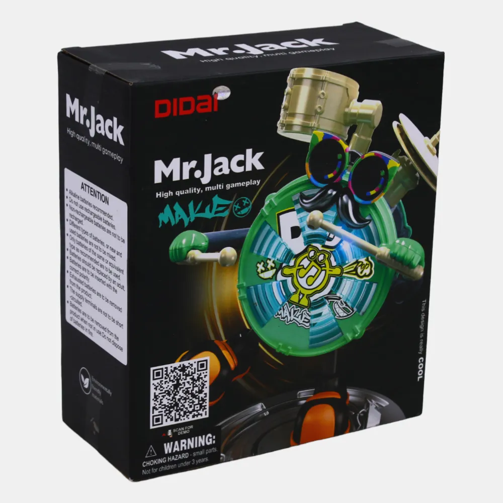 Mr. Jack Dancing Drum Toy for Kids – Interactive Musical Fun
