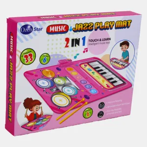Music Jazz Plat Mat – Montessori Electronic Musical Toy (Pink)