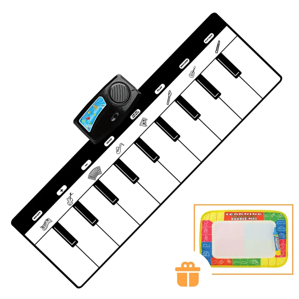 Musical Mat Baby Play Piano Mat Keyboard Toy Music Instrument Montessori Toys Crawling Rug Educational Toys for Kid Gifts