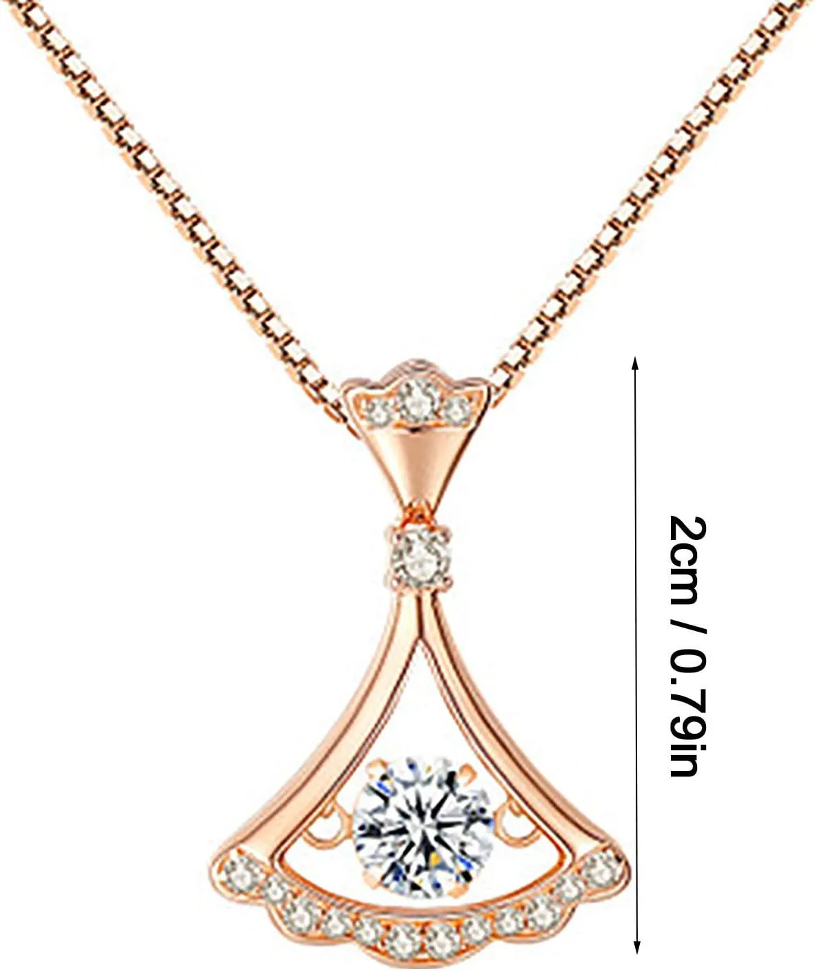 Necklace Music Valentine's Gift Woman enthusiasm decimal Necklace Chain 24k Necklace Day Necklace Note Luxury Movement 