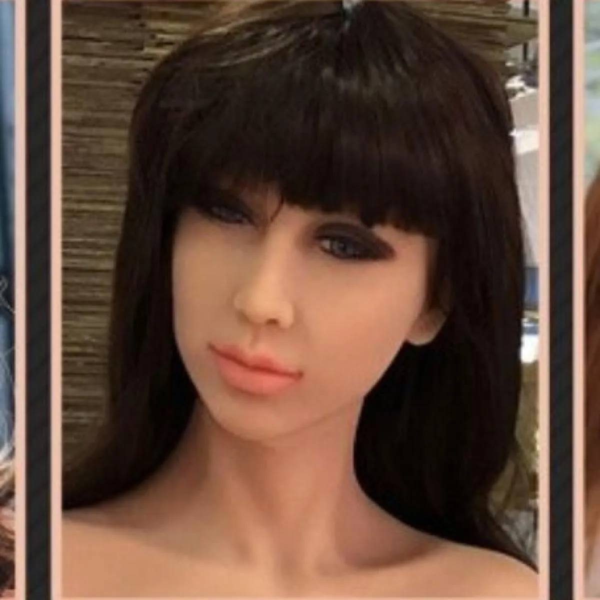 Neodoll Allure - Ainsley - Sex Doll Head - M16 Compatible - Tan