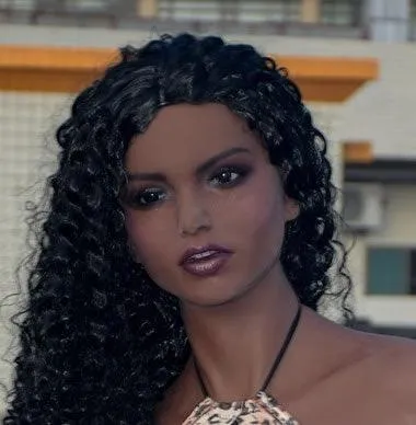 Neodoll Allure - Jada - Sex Doll Head - M16 Compatible - Black