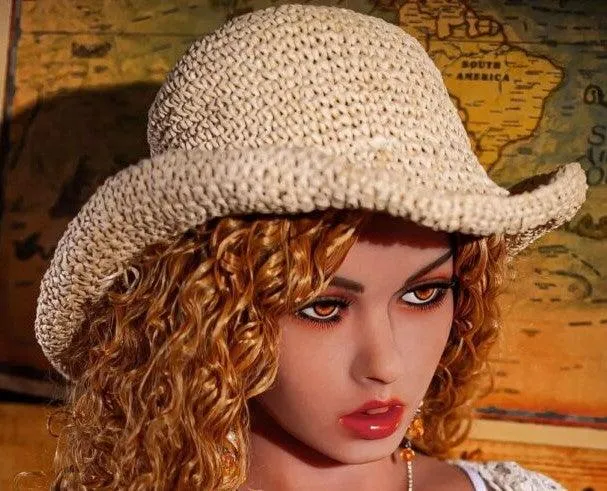 Neodoll Girlfriend Alexandra - Sex Doll Head - M16 Compatible - Tan