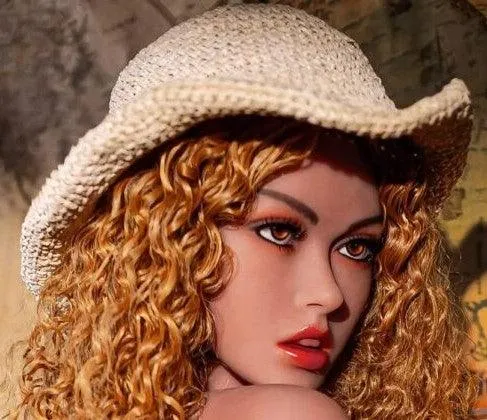 Neodoll Girlfriend Alexandra - Sex Doll Head - M16 Compatible - Tan
