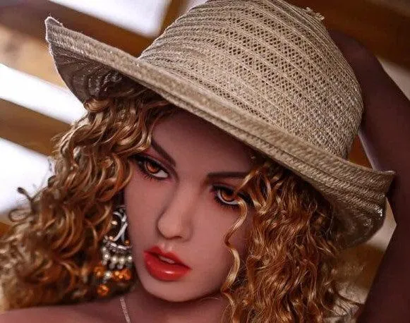 Neodoll Girlfriend Alexandra - Sex Doll Head - M16 Compatible - Tan
