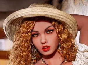 Neodoll Girlfriend Alexandra - Sex Doll Head - M16 Compatible - Tan