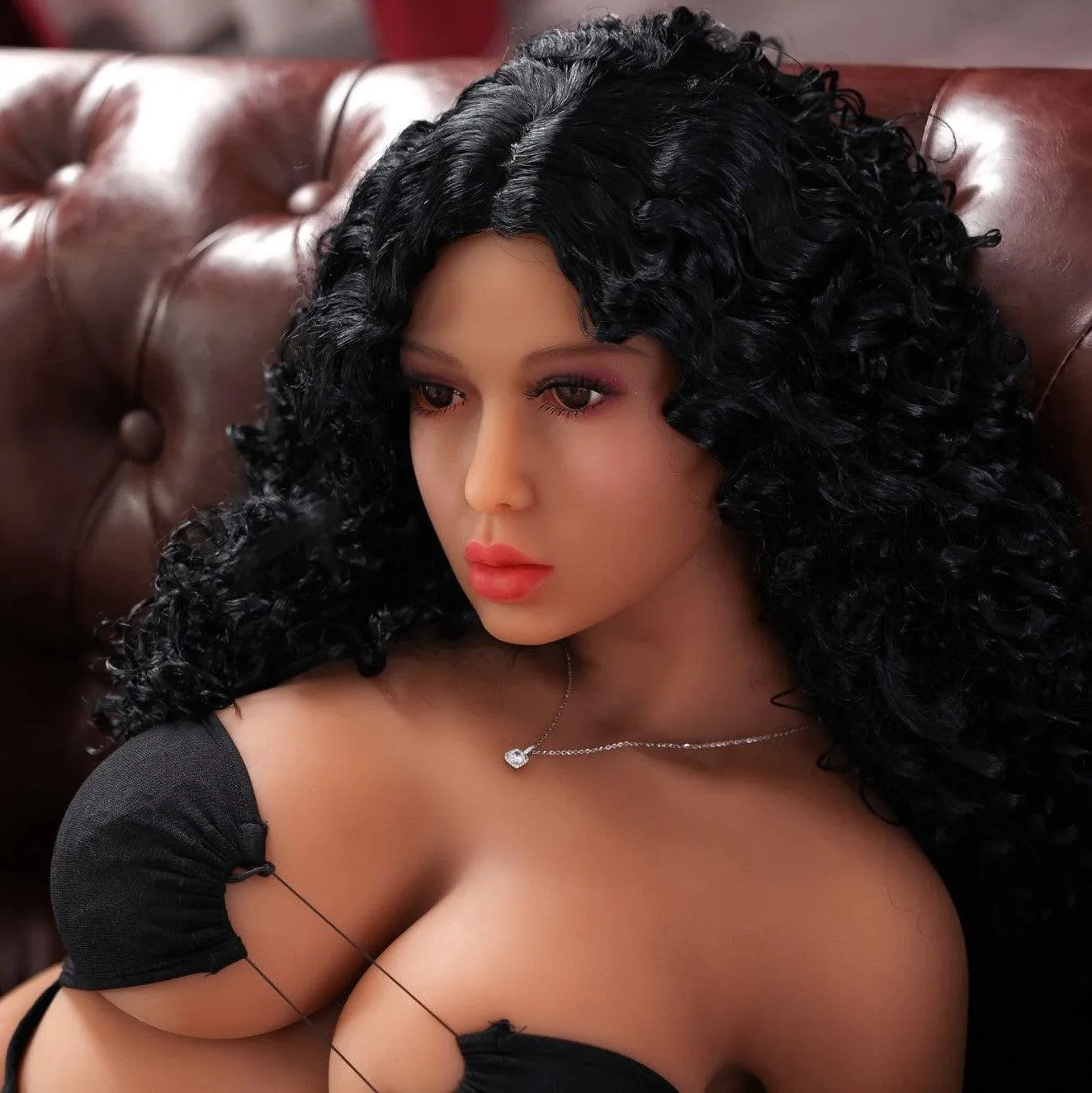 Neodoll Girlfriend Alma - Sex Doll Head - M16 Compatible - Tan