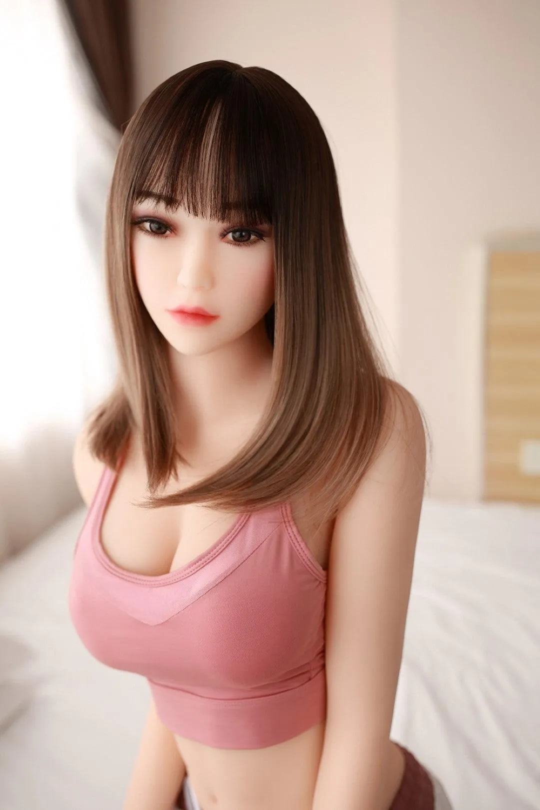 Neodoll Girlfriend Isabelle - Sex Doll Head - M16 Compatible - Natural