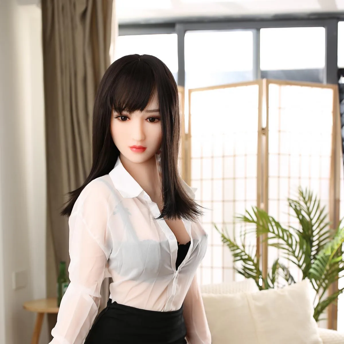 Neodoll Girlfriend Johanna - Sex Doll Head - M16 Compatible - Natural
