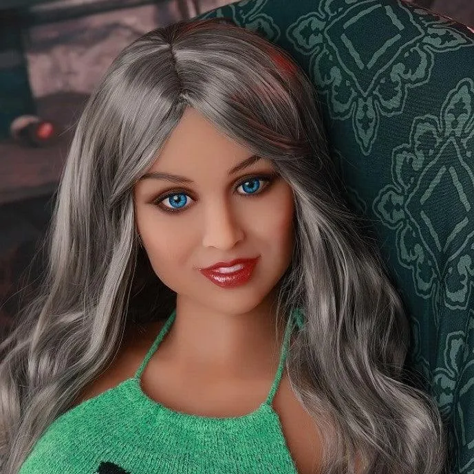 Neodoll Girlfriend Maggie - Sex Doll Head - M16 Compatible - Tan