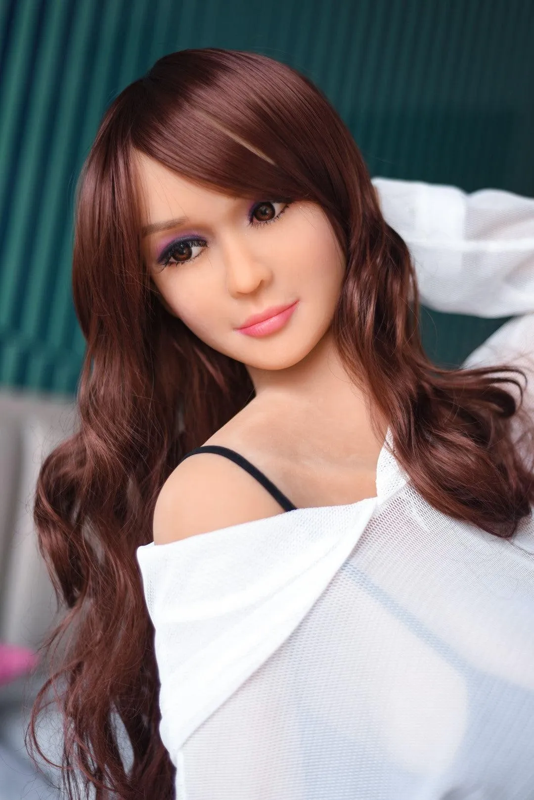Neodoll Girlfriend Sienna - Sex Doll Head - M16 Compatible - Tan