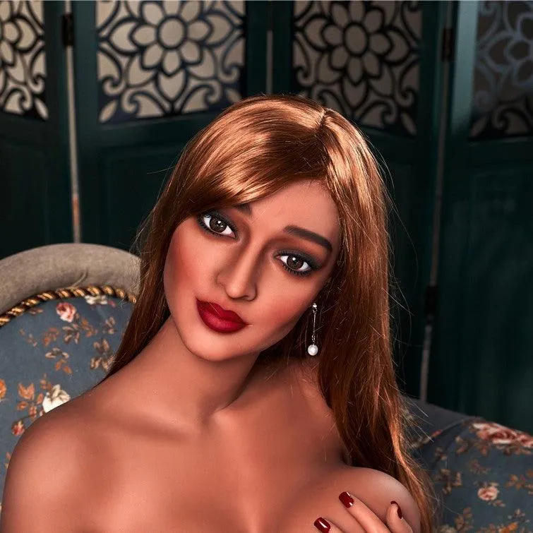 Neodoll Racy Bessie - Sex Doll Head - Brown