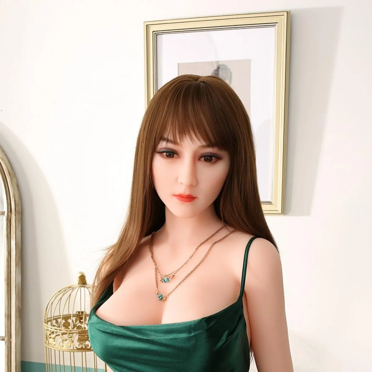Neodoll Racy Ella - Realistic Sex Doll Head - White