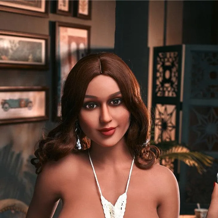 Neodoll Racy Jessica - Sex Doll Head - Brown