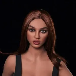 Neodoll Racy Rebecca - Sex Doll Head - Brown