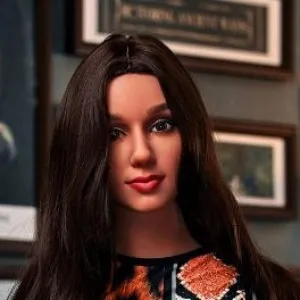 Neodoll Racy Sally - Sex Doll Head - Brown