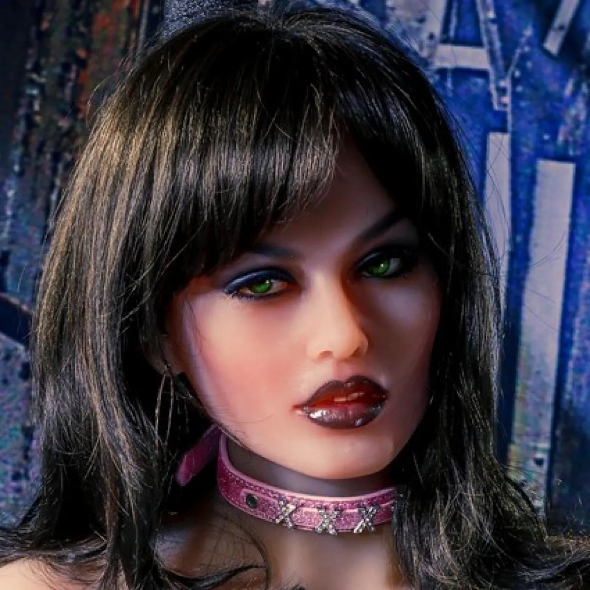 Neodoll Racy Yael Head - Sex Doll Head - M16 Compatible - Light Brown