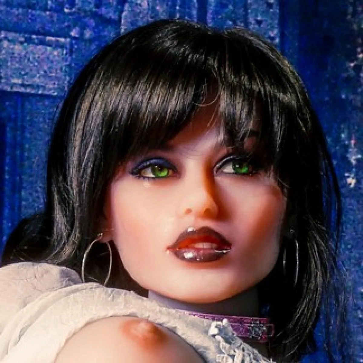 Neodoll Racy Yael Head - Sex Doll Head - M16 Compatible - Light Brown