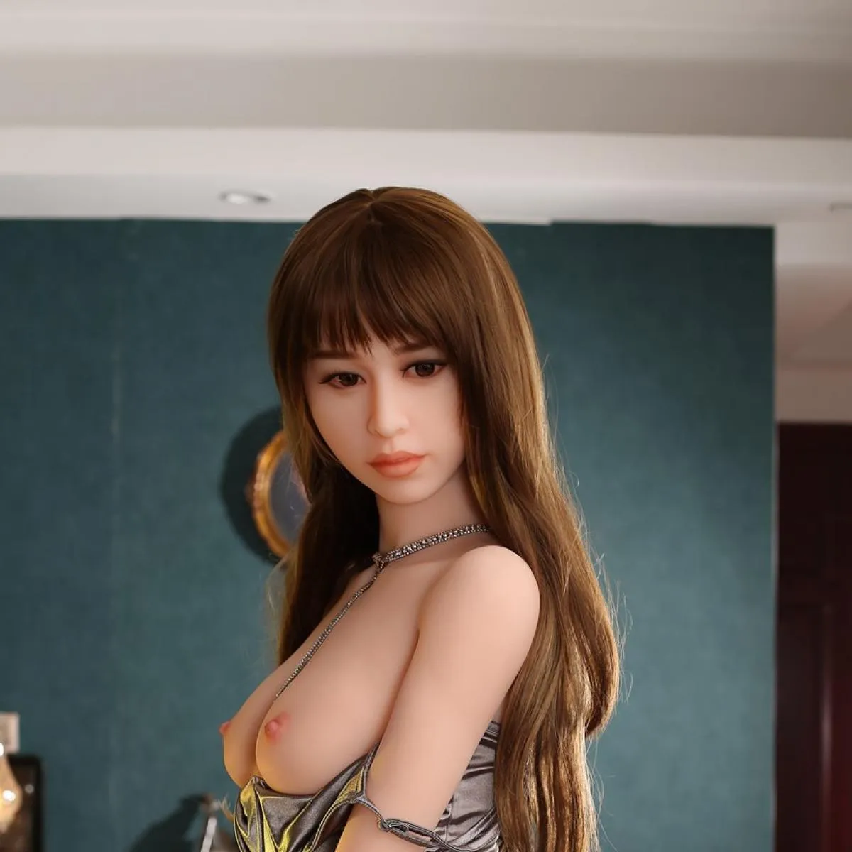 Neodoll Racy Yumi - Realistic Sex Doll Head - White