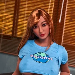 Neodoll Racy Yumiko - Sex Doll Head - Brown