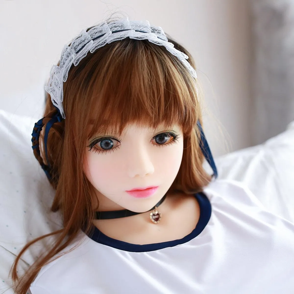 Neojoy Girlfriend Annabella - Sex Doll Head - M16 Compatible - Natural