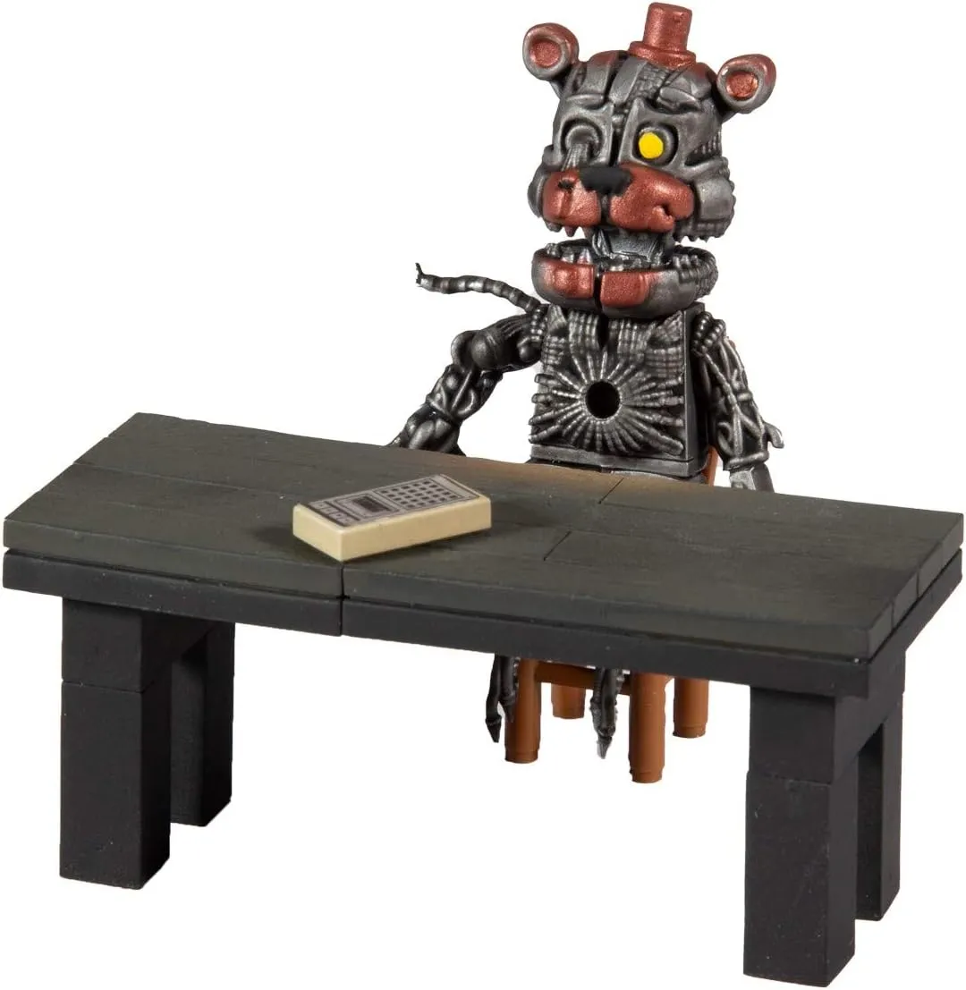 Nights at Freddy??s Salvage Room millimeter Micro Construction Set McFarlane Toys Five 