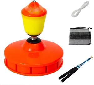 (Nine Bearing red) Chinese Yoyo Set Diabolo with Whistle Sound $Nonuple Bearings Diabolo Chinese Yo-yos Juggling Toys Colorful Diabolo with geothermally inclusive inconvenient reverently Diablo Sticks$ Diabolo String&Net Bag 