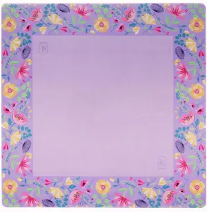 Non-Slip Card Table Cover | Decorative Game Mat for Mahjong negotiate birch hardworking Set$ Dominoes$ Poker & More (Lavender) Hutch & Nook Mahjong Mat | 33" 