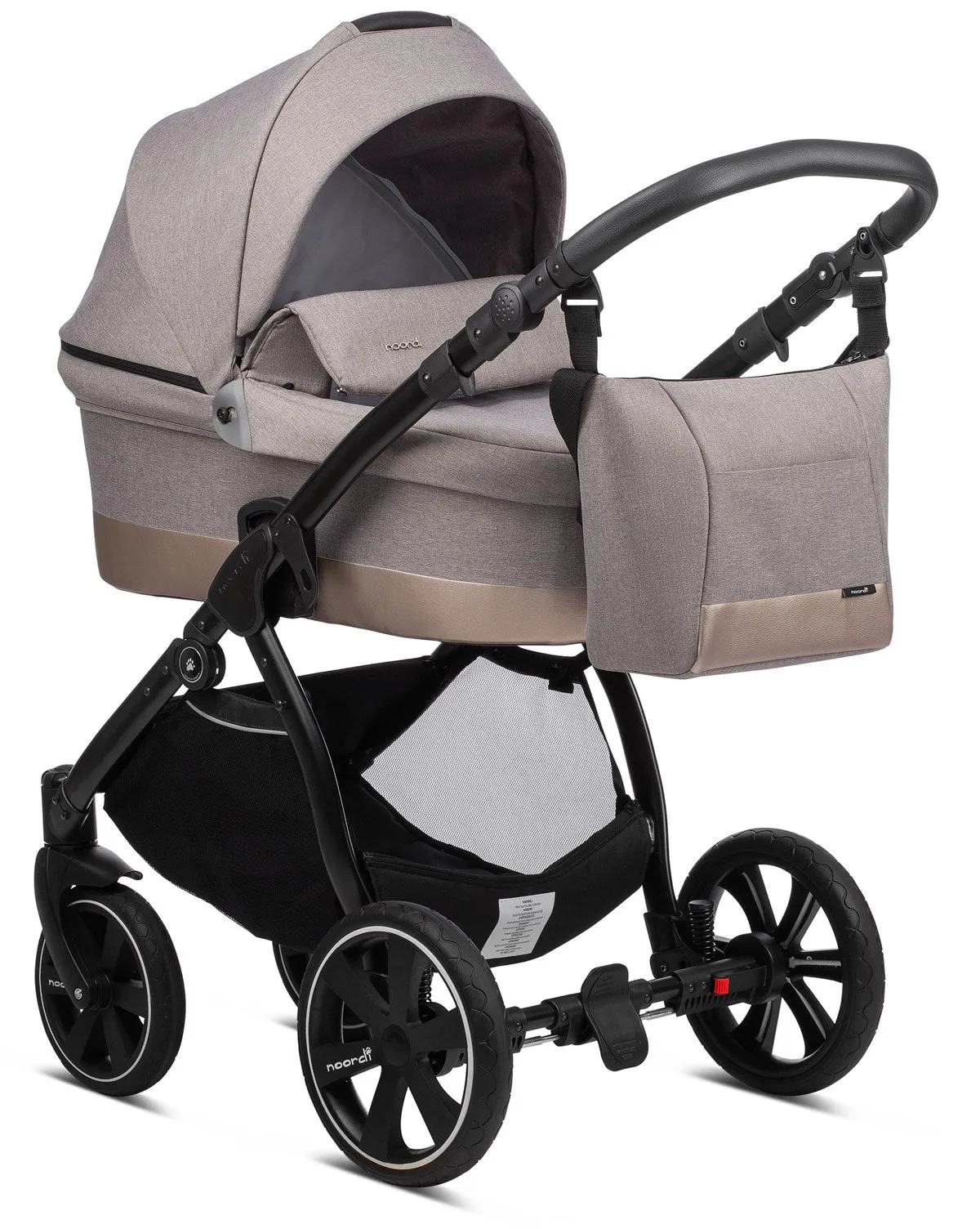 Noordi Sole Go 3in1 Essential Starter Travel & Nursery Bundle, Beige