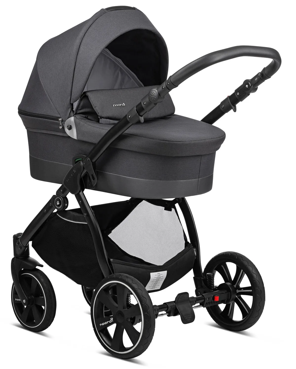 Noordi Sole Go 3in1 Essential Starter Travel & Nursery Bundle, Black