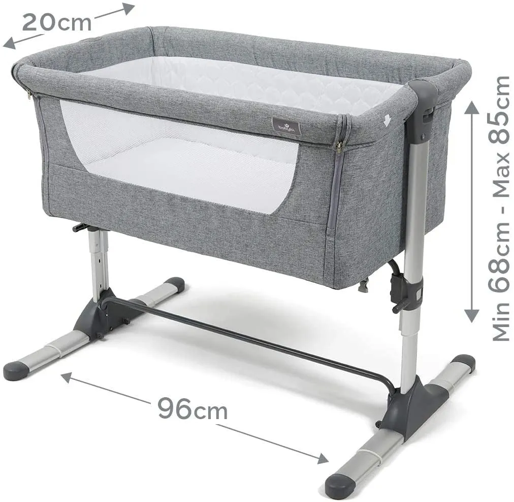 Noordi Sole Go 3in1 Essential Starter Travel & Nursery Bundle, Warm Grey