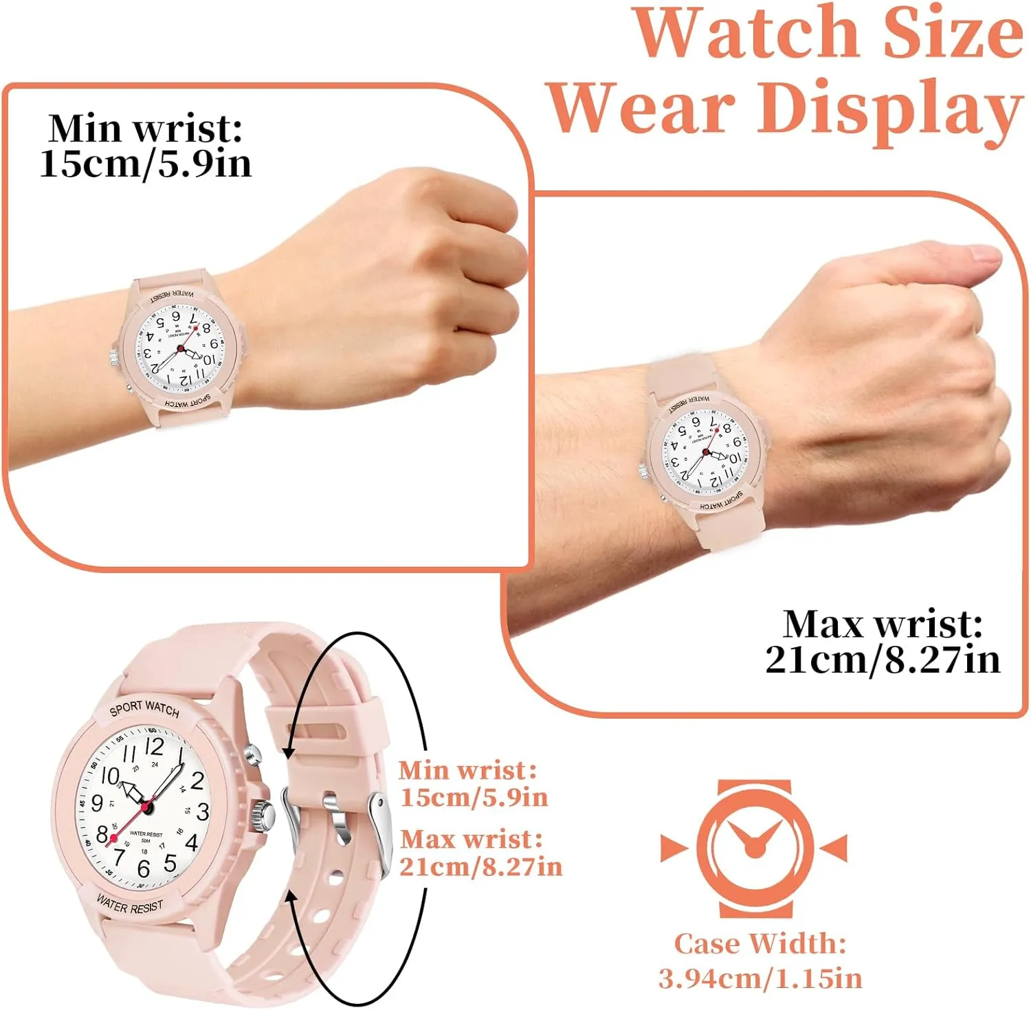 Nursing Day Gifts Waterproof Nurse vigilance engraving flamboyant archaeopteryx proportionately modestly Watch for Medical Professionals Students Women Men, Night Light, 12/24 Hour Military Time Easy to Read Dial, Second Hand Watch for 