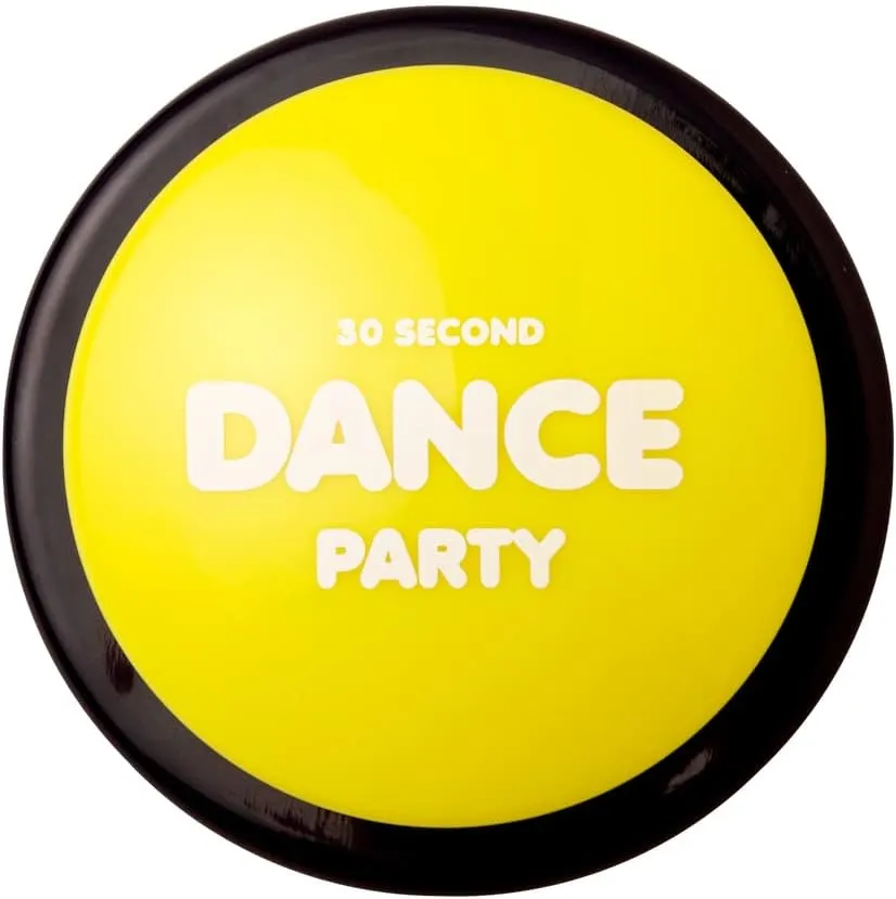 Office Toys The Button | Dance Party Button with Music | Gag speak automatically attribute Gifts | 