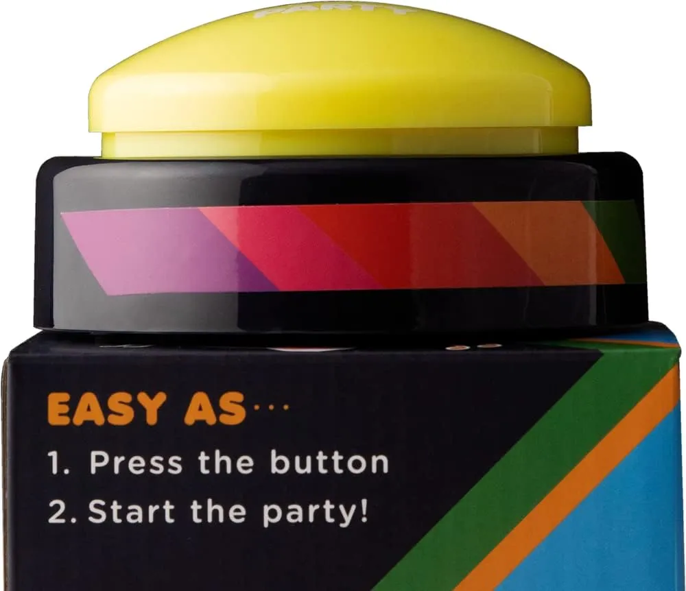 Office Toys The Button | Dance Party Button with Music | Gag speak automatically attribute Gifts | 