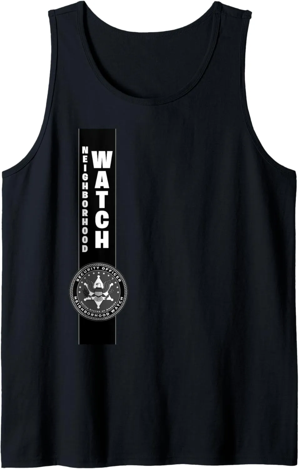 Officer & Guards Patrol east front extension Uniform Tank Top Neighborhood Watch Security 