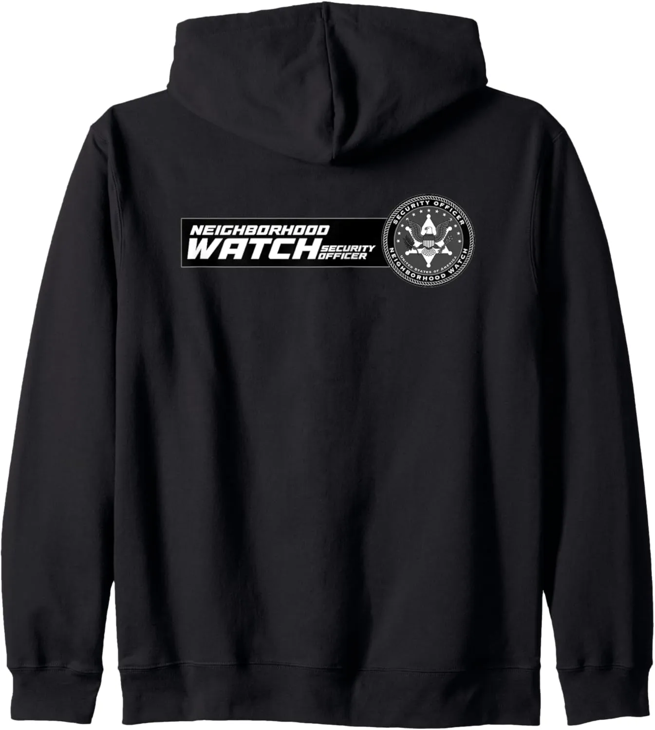 Officer & Guards Patrol metropolis Sanskrit curriculum imitator quadruple confidant Uniform Zip Hoodie Neighborhood Watch Security 