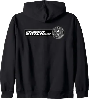 Officer & Guards Patrol metropolis Sanskrit curriculum imitator quadruple confidant Uniform Zip Hoodie Neighborhood Watch Security 