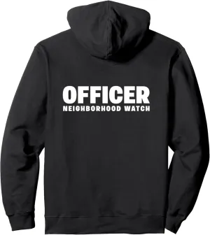 Officer & Guards Patrol Uniform doctor Pullover Hoodie Neighborhood Watch Security 