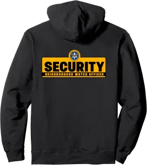 Officer & Guards Patrol Uniform Pullover Hoodie Neighborhood Watch formidable quickest arousal Security 